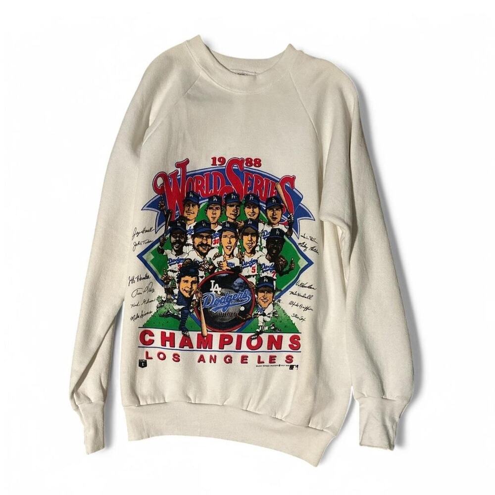 Vintage 1988 world series dodgers crewneck sweatshirt